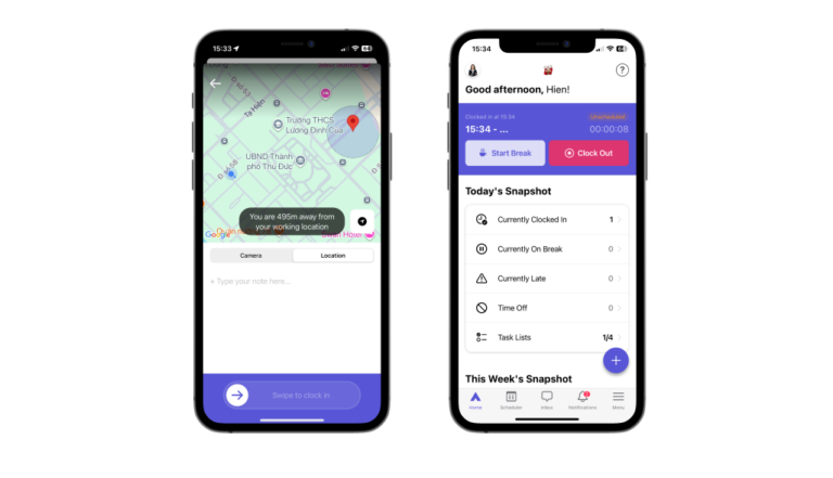Start an unscheduled shift – Camelo Help Center
